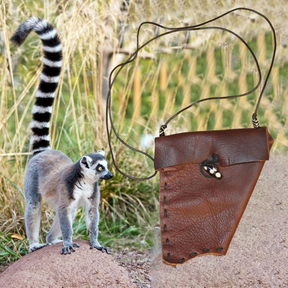 Handmade Madagascar Leather Women Crossbody Bag, One-of-a-kind Gift